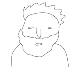 Zero smile sticker #11883657