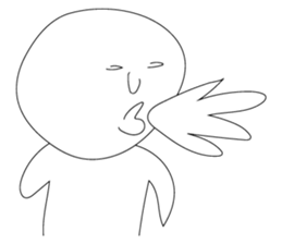 Zero smile sticker #11883661