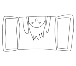 Zero smile sticker #11883690