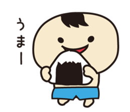pappachan and cami- sticker #11883743