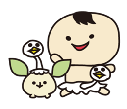 pappachan and cami- sticker #11883757