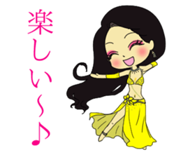 Cute Bellydance sticker #11884473