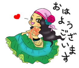 Cute Bellydance sticker #11884476