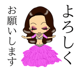 Cute Bellydance sticker #11884480