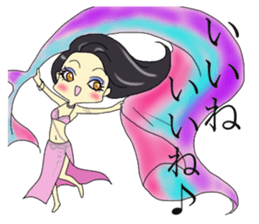 Cute Bellydance sticker #11884487