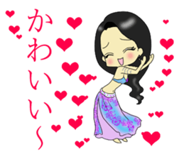 Cute Bellydance sticker #11884490