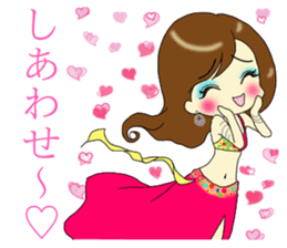 Cute Bellydance sticker #11884495
