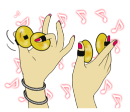 Cute Bellydance sticker #11884499