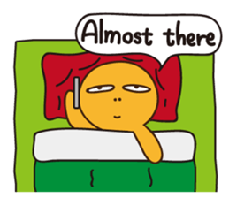 The LAZY's daily life (EN) sticker #11885015