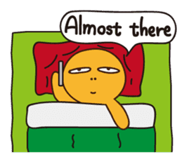 The LAZY's daily life (EN) sticker #11885015