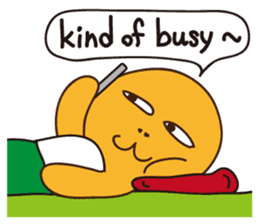 The LAZY's daily life (EN) sticker #11885017