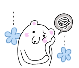 Refreshing! flower bear sticker #11885304
