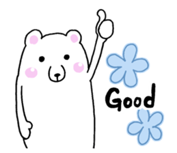 Refreshing! flower bear sticker #11885308