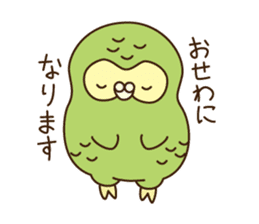 Happy Kakapo 5 Summer! sticker #11885433