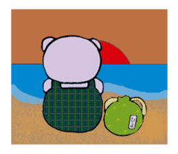 Hiyochan [summer/travel] sticker #11885564