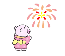 Hiyochan [summer/travel] sticker #11885583