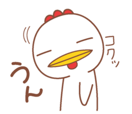 Miss.Chick & Mr.Chicken sticker #11885678