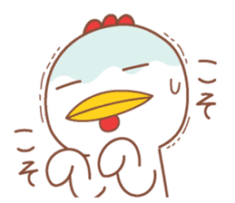 Miss.Chick & Mr.Chicken sticker #11885680