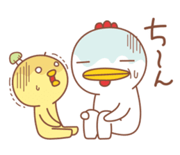 Miss.Chick & Mr.Chicken sticker #11885707