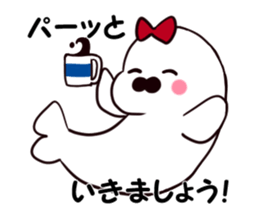 Gentleman seal sticker #11885721