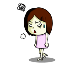 Love girl - pure love Hen sticker #11885756