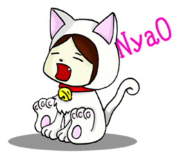 Love girl - pure love Hen sticker #11885760