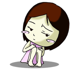 Love girl - pure love Hen sticker #11885766