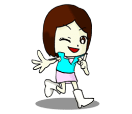 Love girl - pure love Hen sticker #11885789