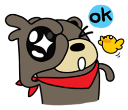 Be BEAR Be BIRD sticker #11885910