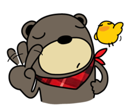 Be BEAR Be BIRD sticker #11885911