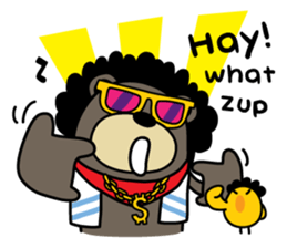 Be BEAR Be BIRD sticker #11885912