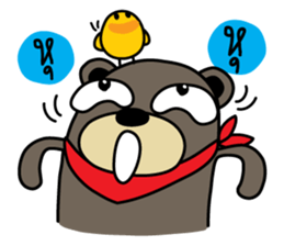 Be BEAR Be BIRD sticker #11885913