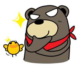 Be BEAR Be BIRD sticker #11885920