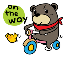 Be BEAR Be BIRD sticker #11885927