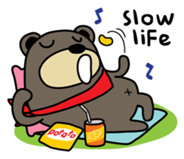 Be BEAR Be BIRD sticker #11885928