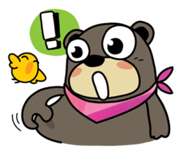 Be BEAR Be BIRD sticker #11885932