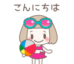 Yurufuwa girly stickers midsummer sticker #11886912