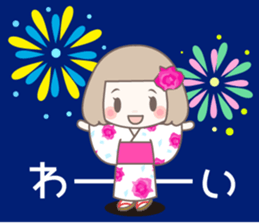 Yurufuwa girly stickers midsummer sticker #11886928