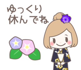 Yurufuwa girly stickers midsummer sticker #11886933