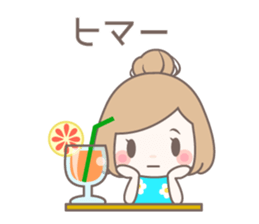 Yurufuwa girly stickers midsummer sticker #11886935