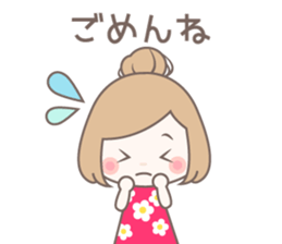 Yurufuwa girly stickers midsummer sticker #11886939