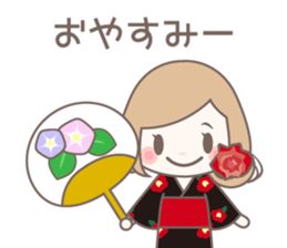 Yurufuwa girly stickers midsummer sticker #11886946