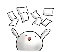 White Chick Stickers sticker #11887021