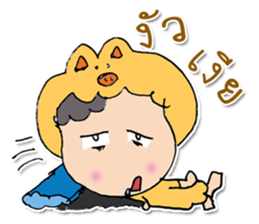 HI my name is "Moji". ^_^ sticker #11887269