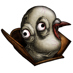 Lovely sticker from " YAMISHIBAI "