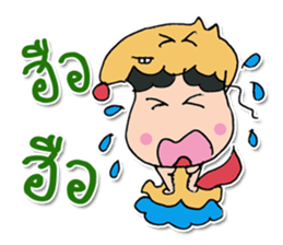 Hello! My name "Momojung" ^_^ sticker #11887393