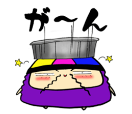 Purple hermit Sticker 2nd sticker #11887764