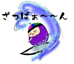 Purple hermit Sticker 2nd sticker #11887783