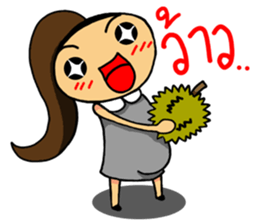 Happy Pregnant Mom sticker #11887915