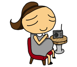 Happy Pregnant Mom sticker #11887936